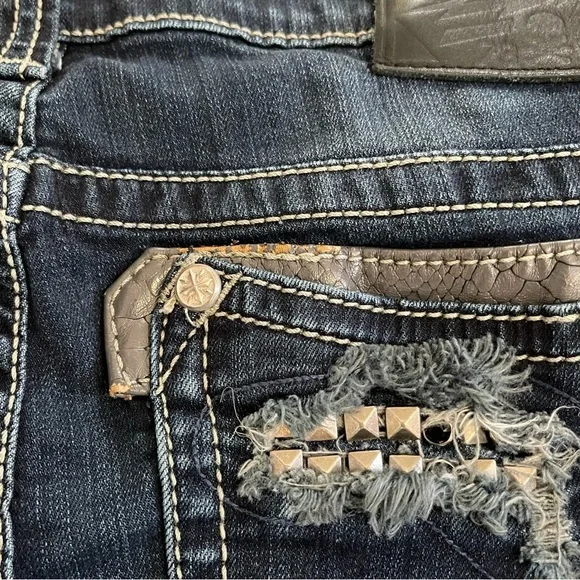 Affliction Raquel Skinny Women’s Jeans Size 29 - Distressed - Picture 11 of 16